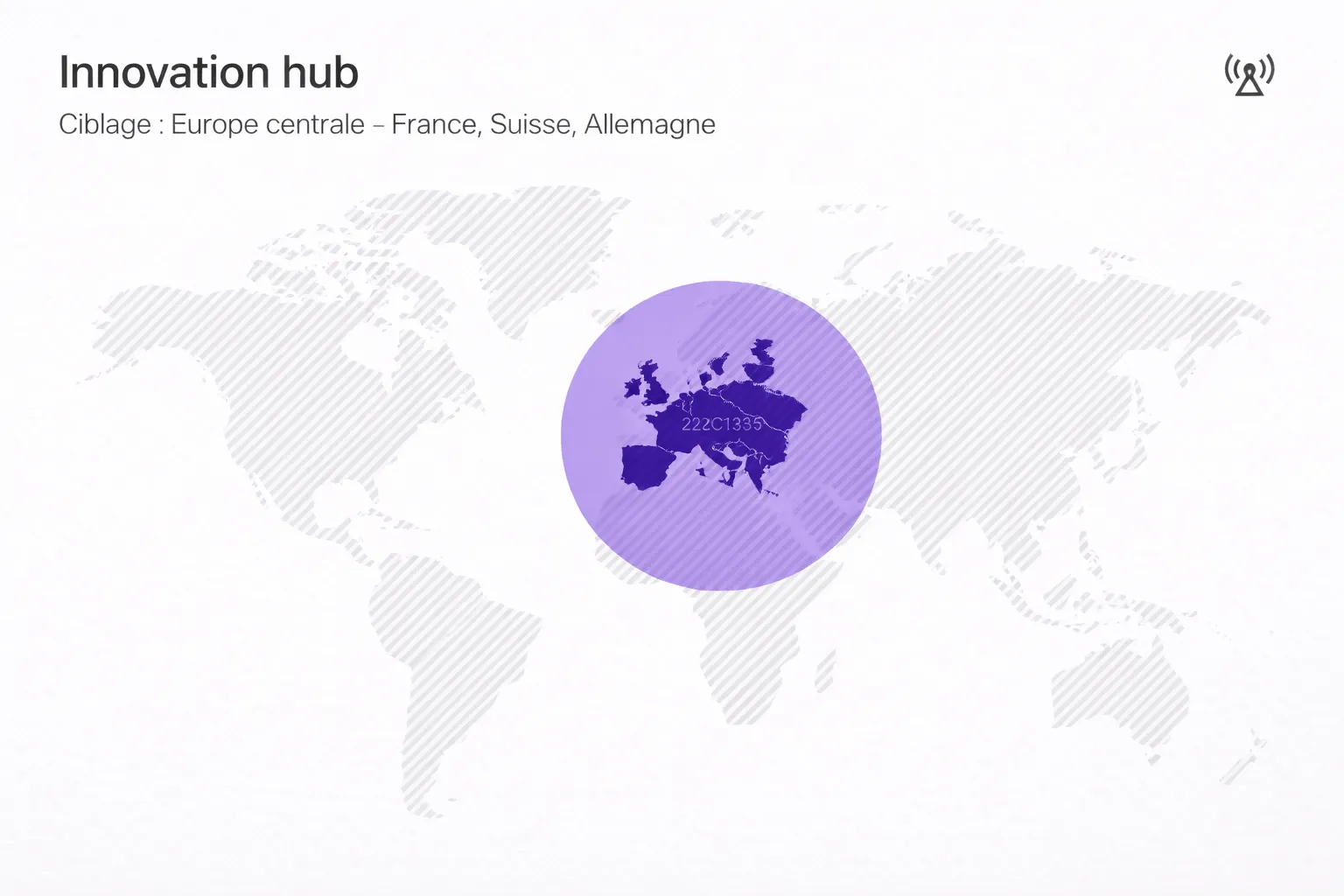 Carte Europe — France, Suisse, Allemagne, Luxembourg